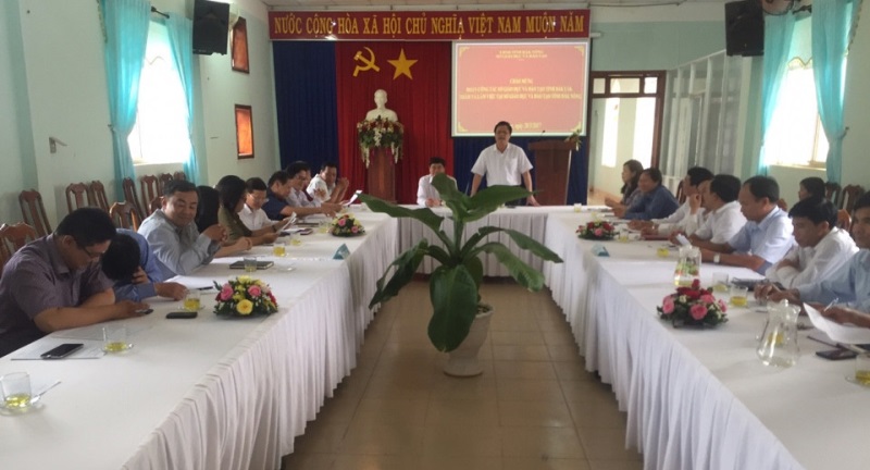Trao đổi kinh nghiệm quản lý giáo dục với Sở Giáo dục và Đào tạo tỉnh Đắk Lắk