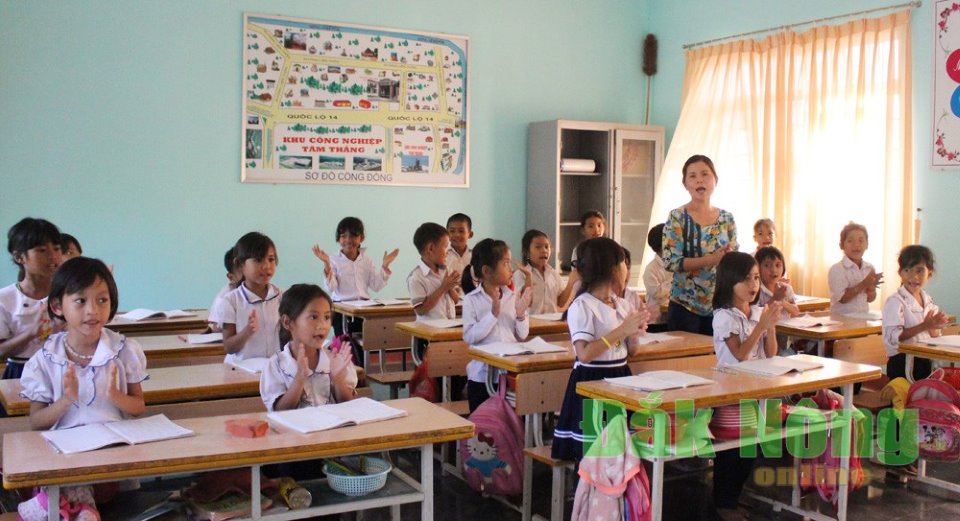 Trường tiểu học Hà Huy Tập: Chú trọng lấy học sinh làm trung tâm