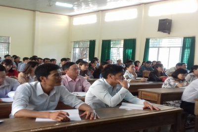 TẬP HUẤN CÔNG TÁC KIỂM TRA  ĐÁNH GIÁ HỌC SINH KHUYẾT TẬT CẤP TRUNG HỌC