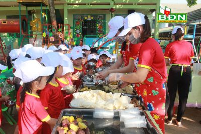 Trường mầm non Họa Mi ở xã Đắk D’rô: Xây dựng môi trường giáo dục lấy trẻ làm trung tâm