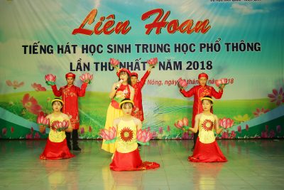 Liên hoan Tiếng hát học sinh trung học phổ thông tỉnh Đắk Nông lần thứ nhất, năm 2018