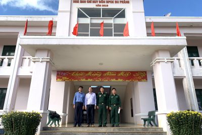 Sở GDĐT thăm và chúc tết đơn vị kết nghĩa nhân dịp Xuân Nhâm Dần 2022