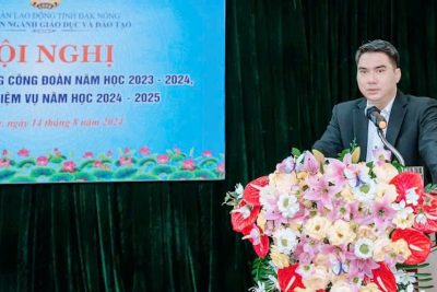 Công đoàn ngành Giáo dục Đắk Nông triển khai nhiệm vụ năm học 2024-2025