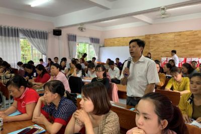 Hội nghị triển khai phần mềm xây dựng thực đơn cân bằng dinh dưỡng thuộc Dự án Bữa ăn học đường tại tỉnh Đắk Nông