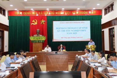 Bảo đảm Kỳ thi tốt nghiệp THPT năm 2025 diễn ra an toàn, nghiêm túc