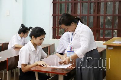 Hôm nay 27/6, gần 8.000 thí sinh Đắk Nông bước vào ngày thi đầu tiên