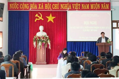 Sở Giáo dục và Đào tạo tỉnh Đắk Nông triển khai nhiệm vụ học kỳ II năm học 2017 -2018